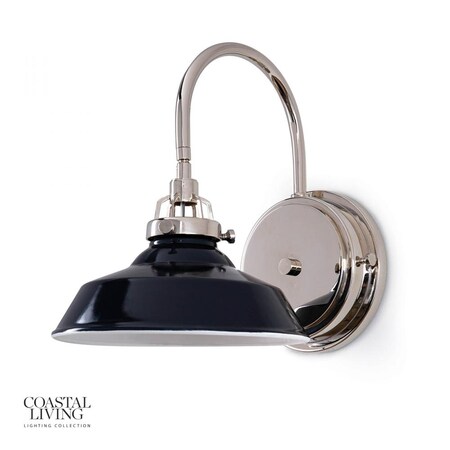 Regina Andrew Coastal Living Maine Ceramic Sconce (Navy) 15-1132NAV